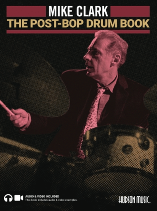 Book cover for The Post-Bop Drum Book