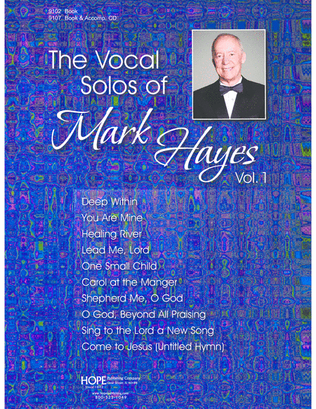 Book cover for The Vocal Solos of Mark Hayes, Vol. 1-Digital Download