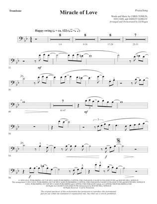 Miracle of Love (arr. Ed Hogan) - Trombone