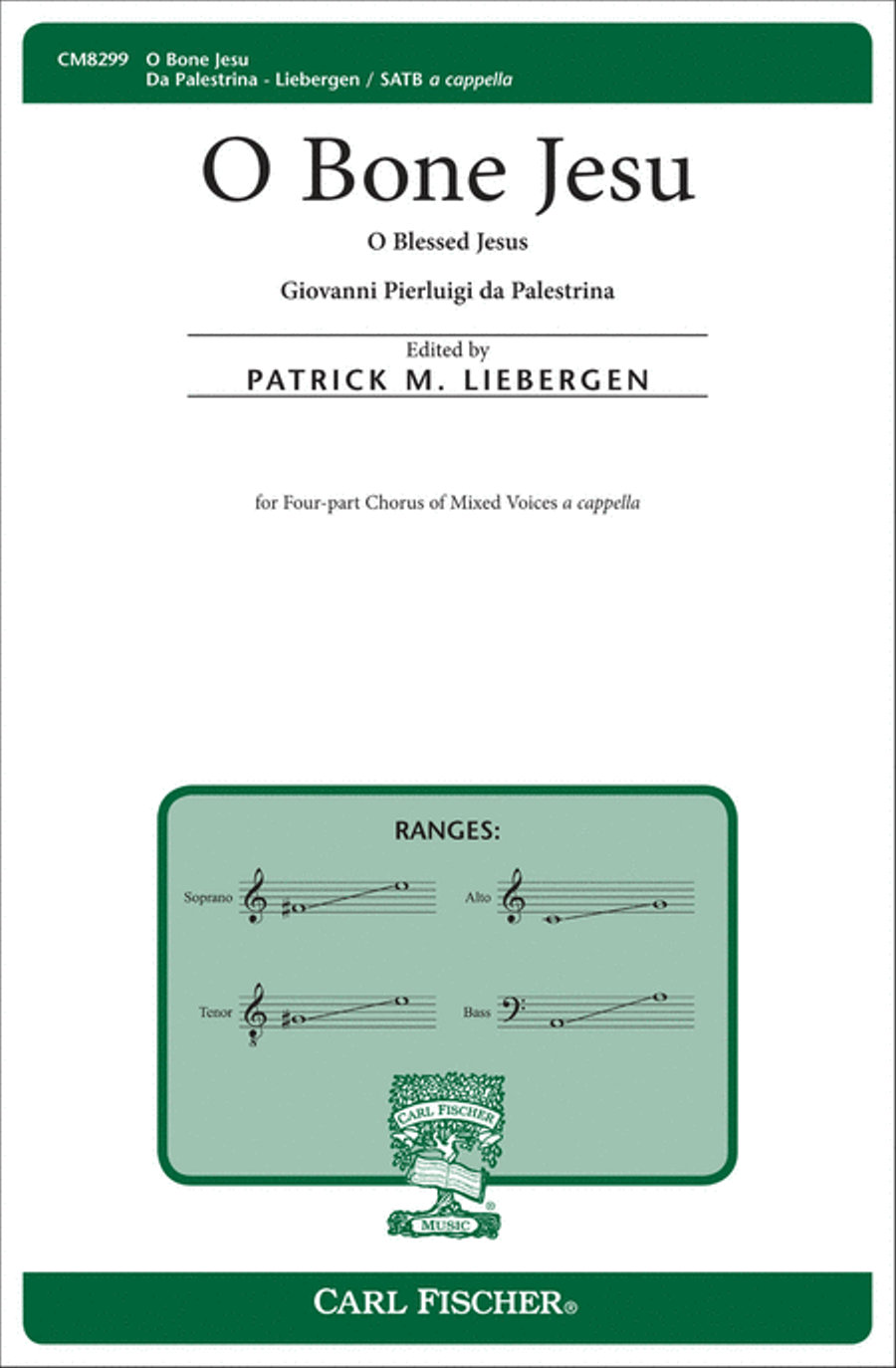 O Bone Jesu 4-Part scores gallery preview page 1