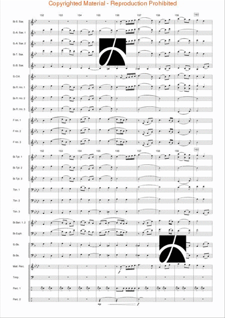 Artemis (Fulnaho) Concert Band scores gallery preview page 21
