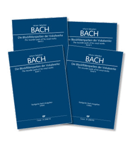 Bach: The recorder parts of his vocal works