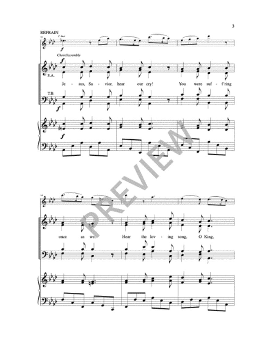 Song of the Passion 4-Part scores gallery preview page 9