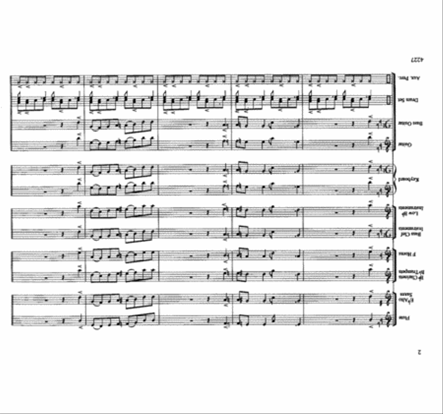 First Things First First Things First Concert Band scores gallery preview page 3