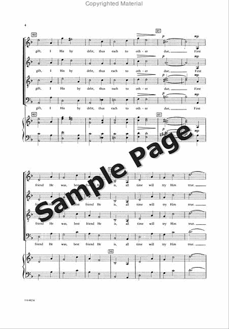 Child My Choice Child My Choice 4-Part scores gallery preview page 5