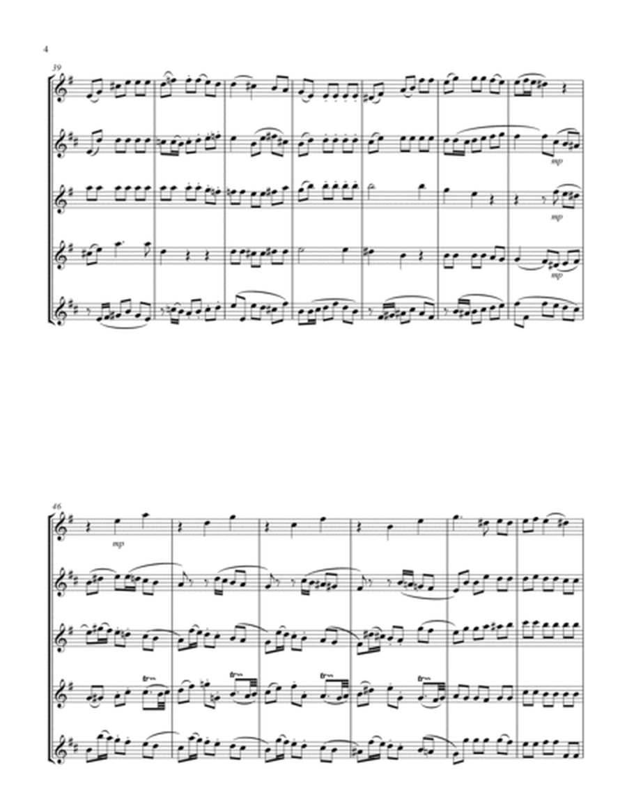 Recordare (from "Requiem") (F) (Saxophone Quintet - 1 Sop, 1 Alto, 2 Ten, 1 Bari)