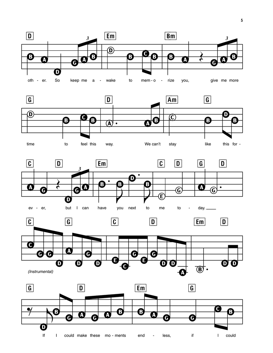 Awake Electronic Keyboard scores gallery preview page 2