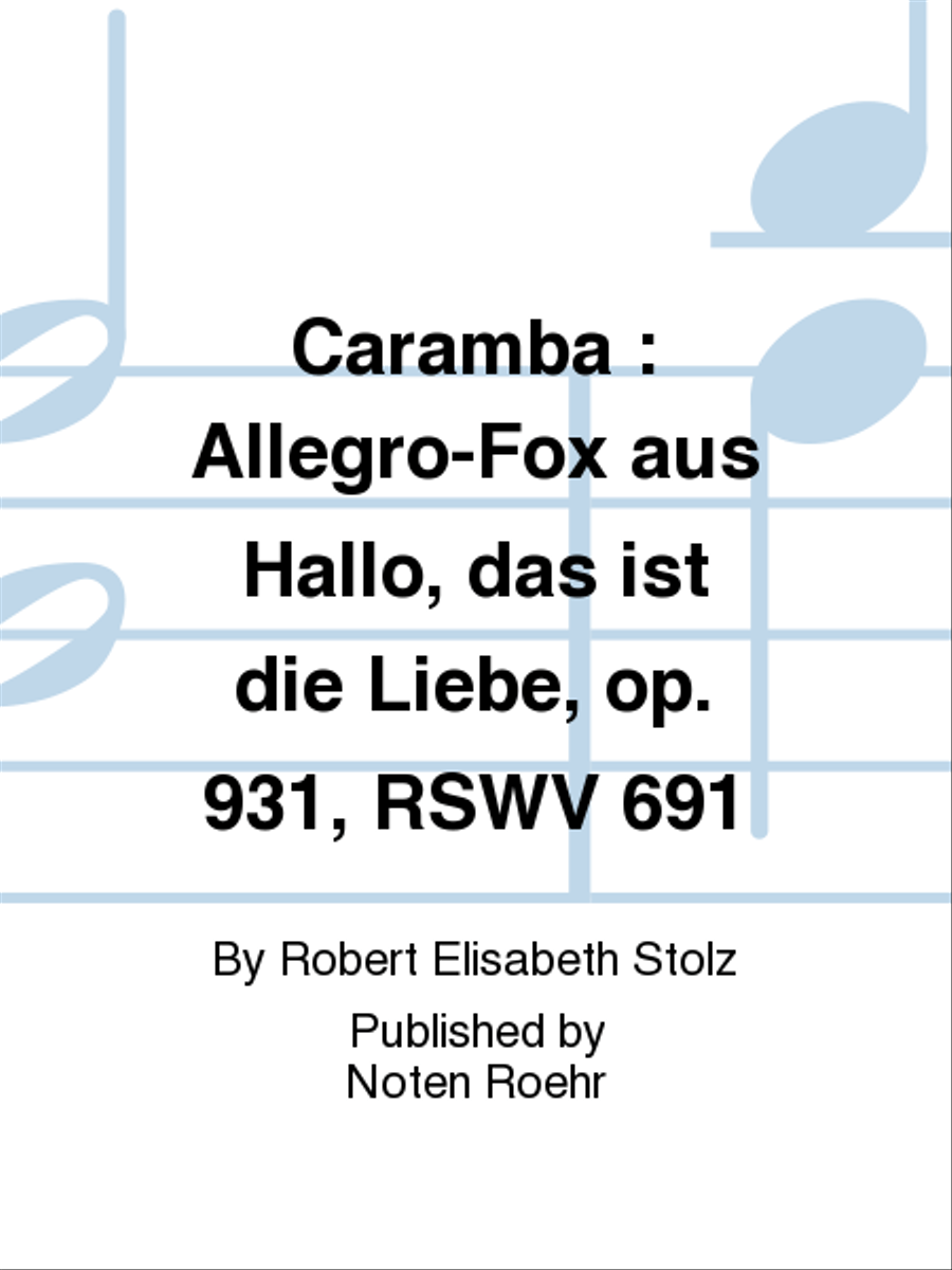 Caramba Score scores gallery preview page 1