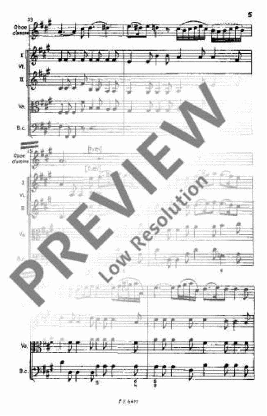 Concerto A major Piano and Keyboard scores gallery preview page 10