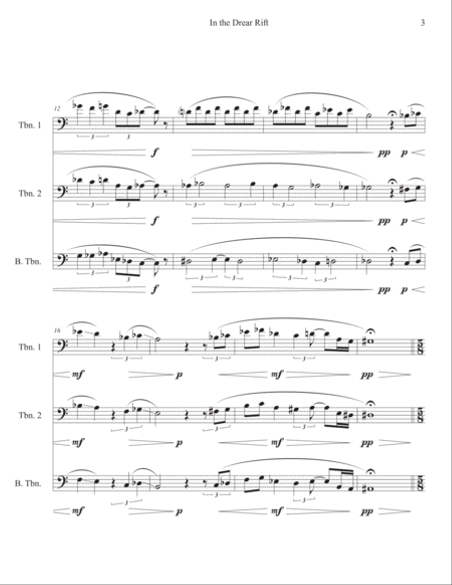 In the Drear Rift Brass Ensemble scores gallery preview page 4