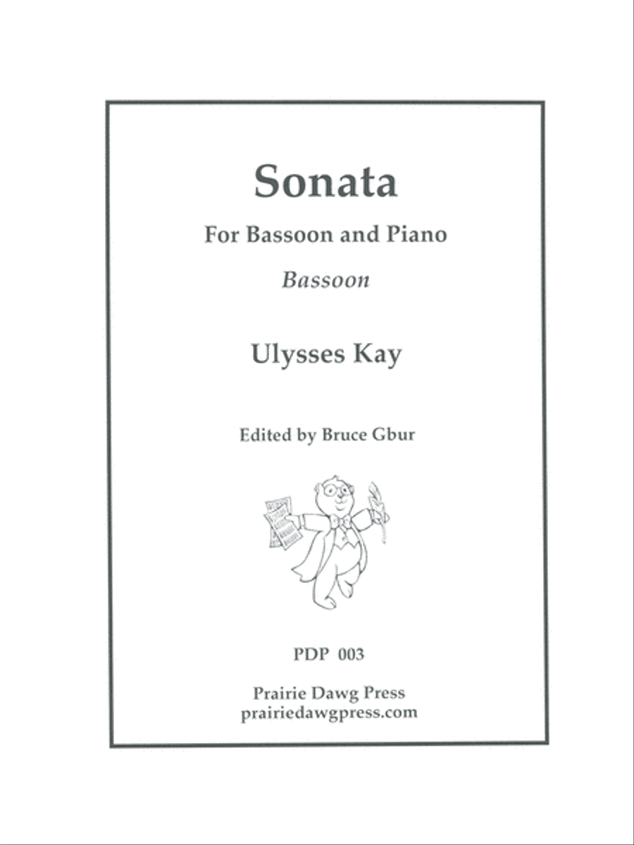 Sonata Bassoon Solo scores gallery preview page 16