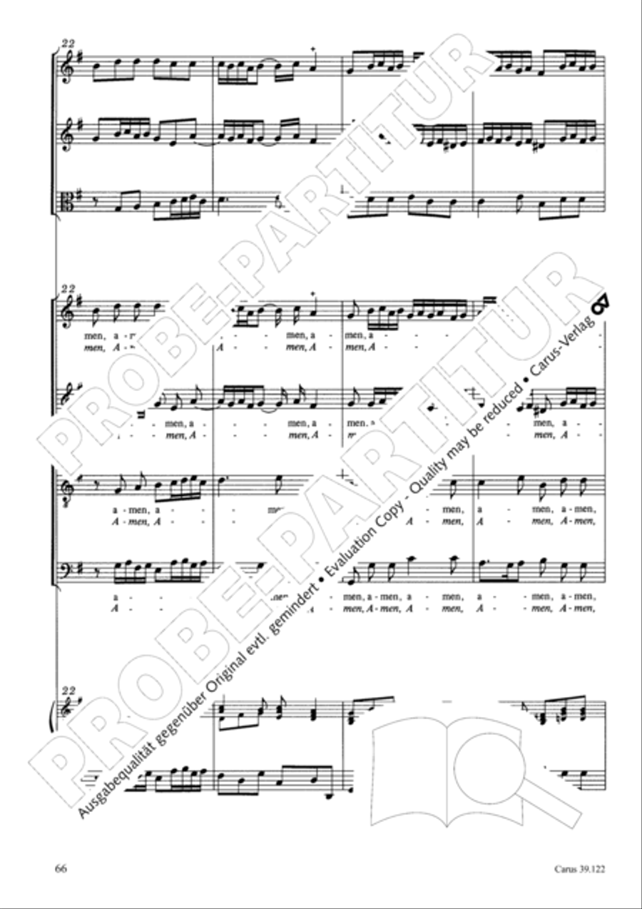 All my spirit exalts (With my spirit I praise the Lord) 4-Part scores gallery preview page 67