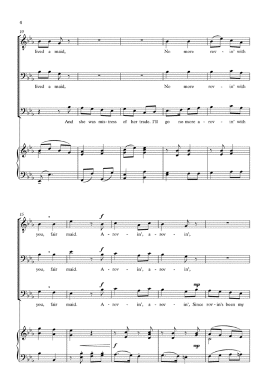 The Maid of Amsterdam Choir scores gallery preview page 3