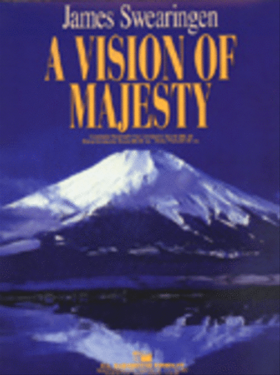 A Vision of Majesty Concert Band scores gallery preview page 1