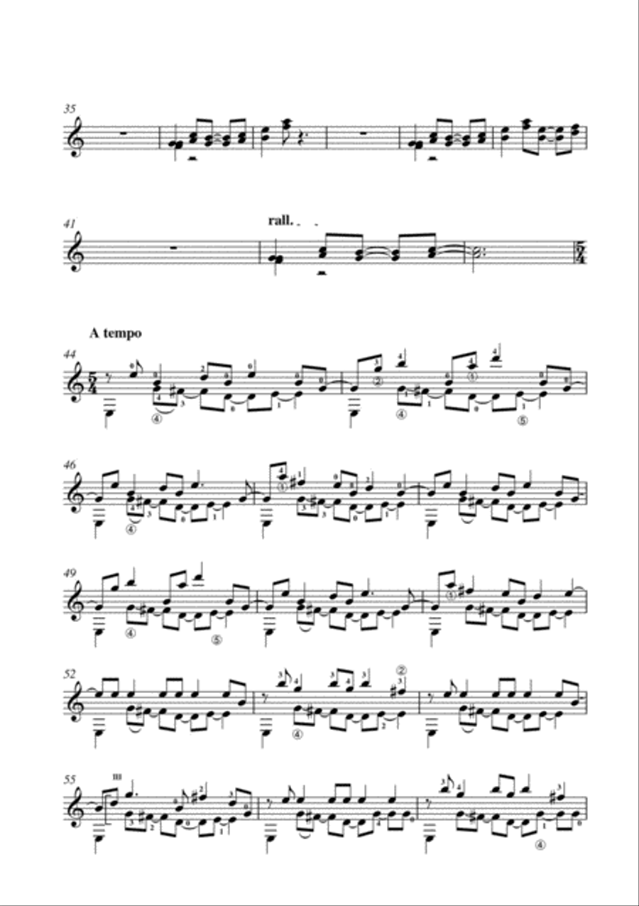 Back in the highlife for Guitar Solo Guitar Solo scores gallery preview page 3