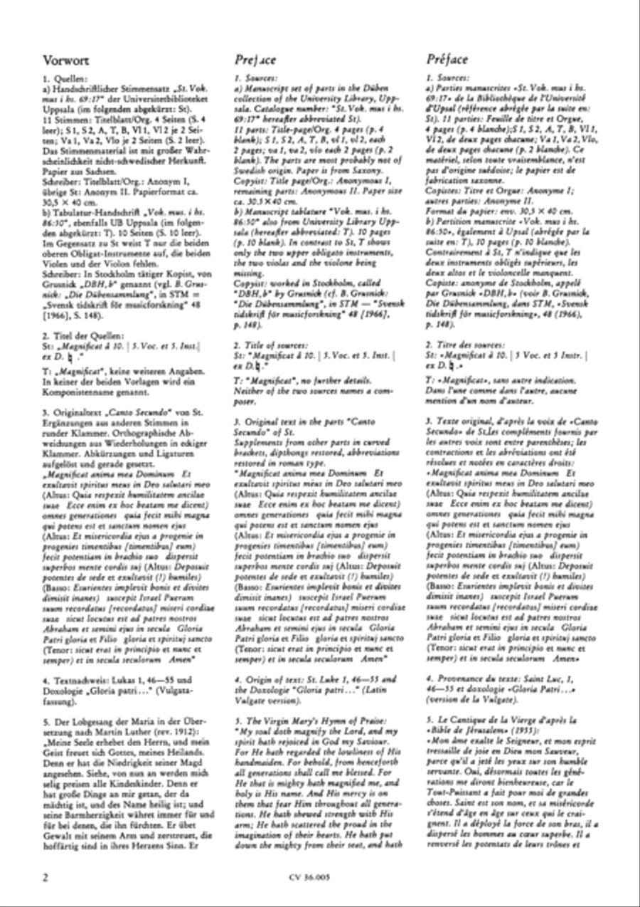 Magnificat SSATB scores gallery preview page 3