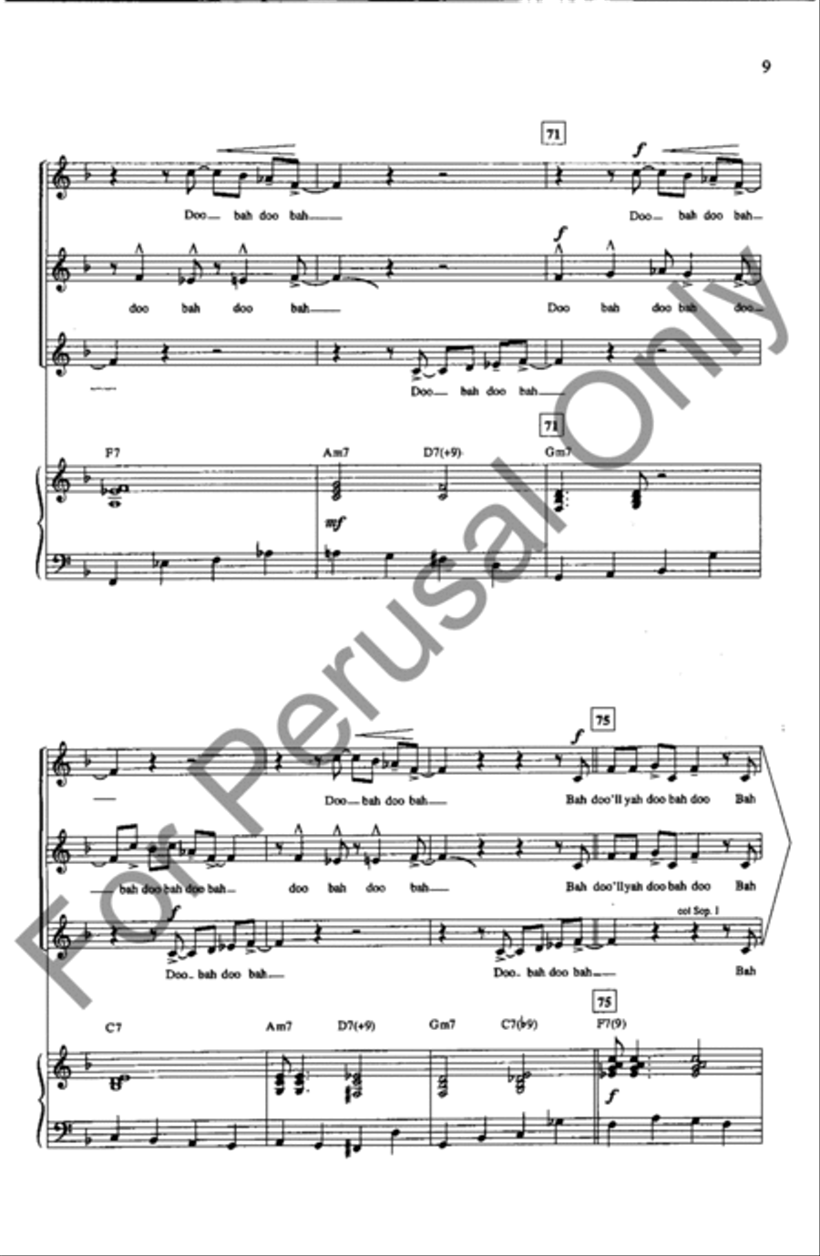 Now's The Time SSA scores gallery preview page 8