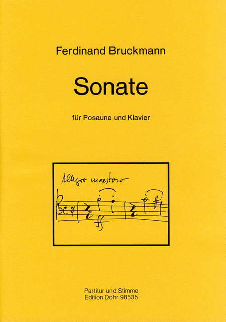 Sonate für Posaune und Klavier (1957)