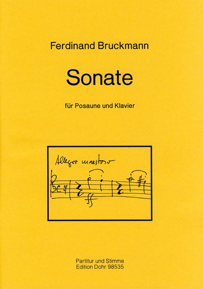 Sonate für Posaune und Klavier (1957)