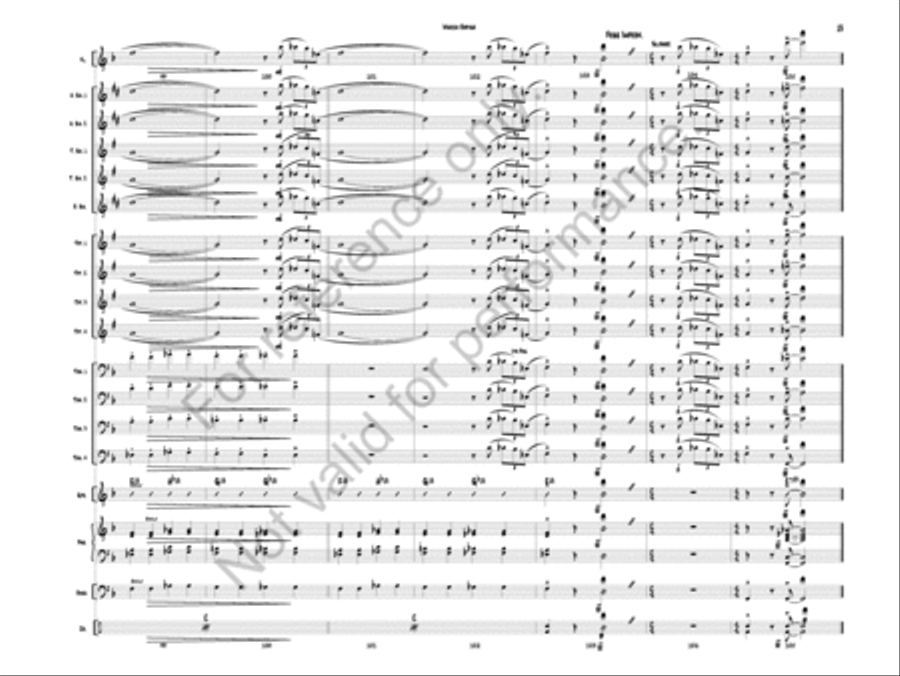 March Bopish Jazz Ensemble scores gallery preview page 15