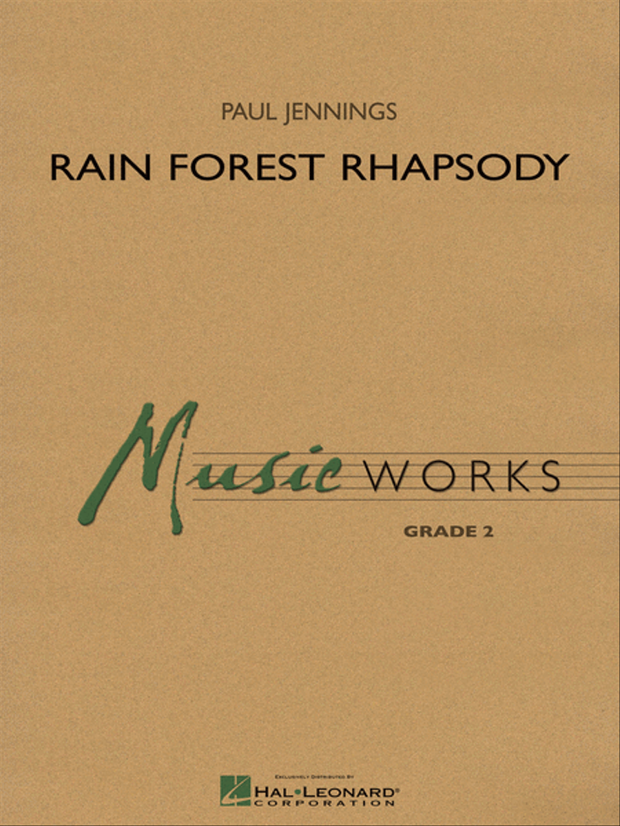 Rain Forest Rhapsody Concert Band scores gallery preview page 1