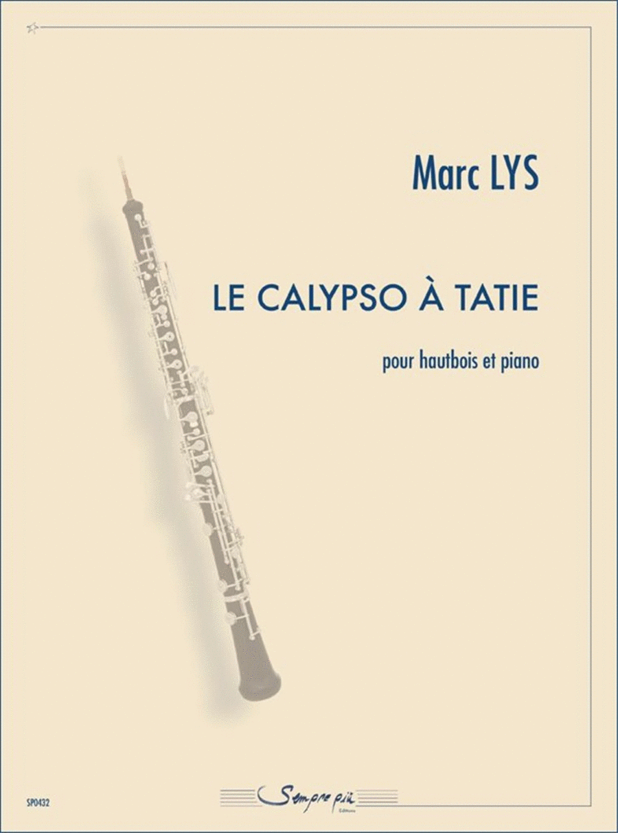 La Calypso A Tatie La Calypso A Tatie Piano Accompaniment scores gallery preview page 1