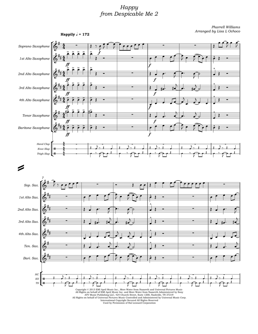 Happy Woodwind Ensemble scores gallery preview page 5
