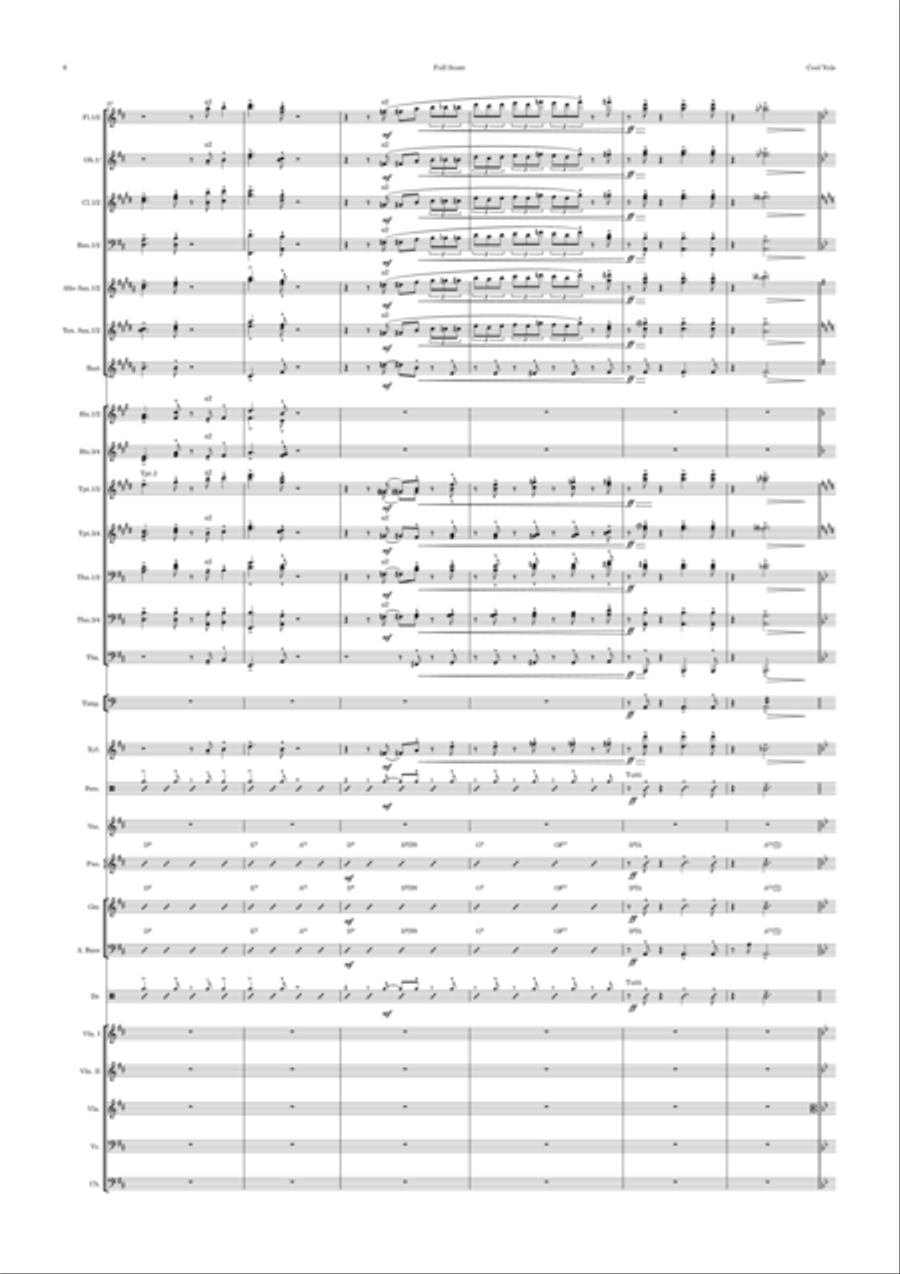 Cool Yule Full Orchestra scores gallery preview page 6
