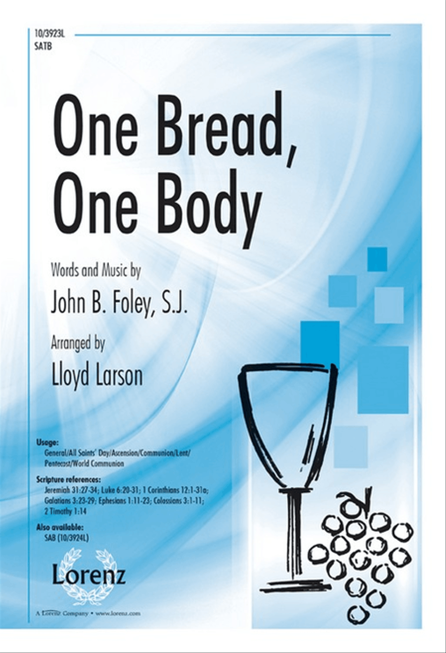 One Bread, One Body One Bread, One Body 4-Part scores gallery preview page 1
