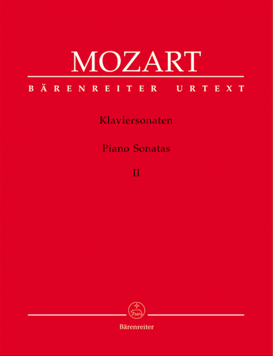Piano Sonatas, Volume 2 K. 330-333, 457, 475, 533+494, 545, 570, 576 Piano Solo scores gallery preview page 1