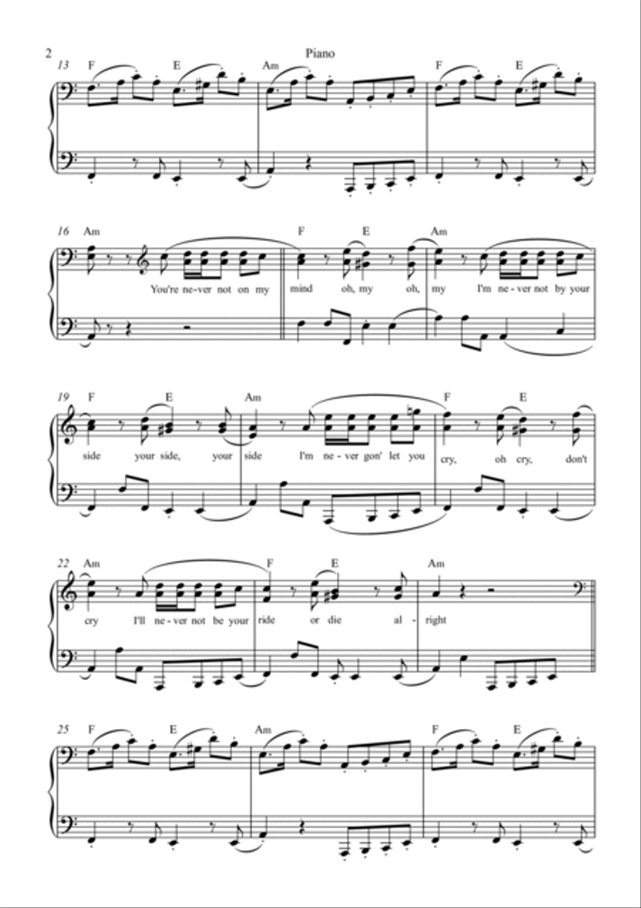 Nobody Like U Voice scores gallery preview page 2