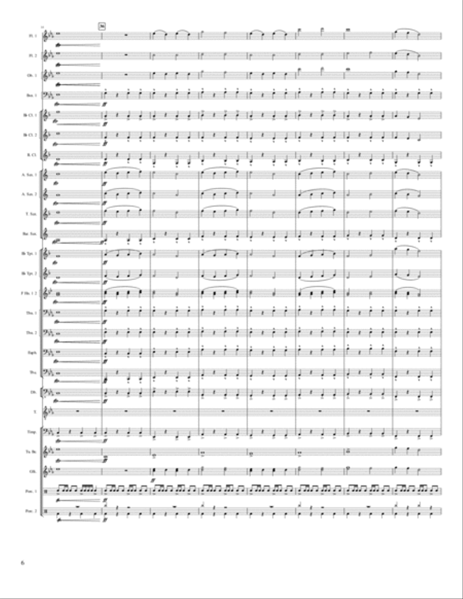 Diebus Nostris Large Ensemble scores gallery preview page 6