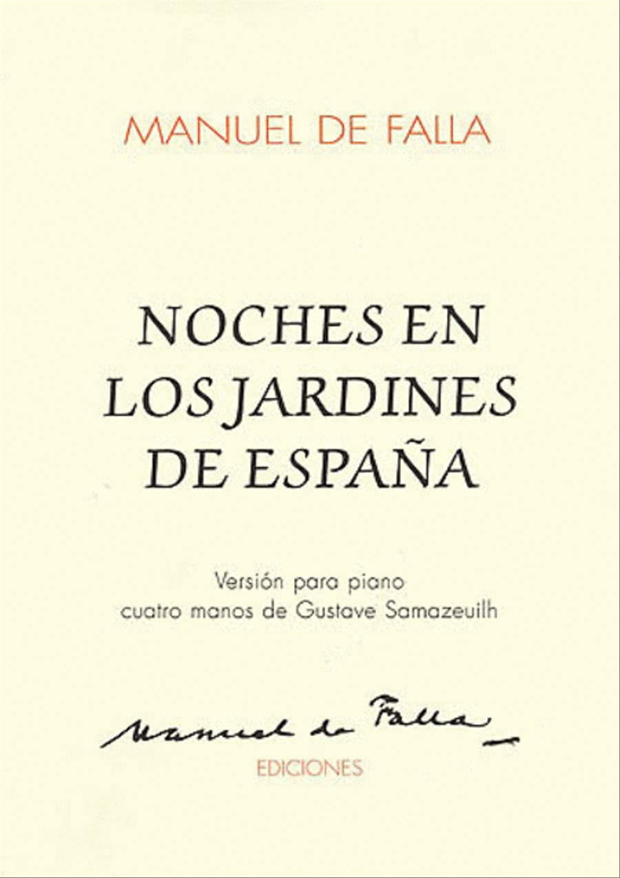 Manuel De Falla: Noches En Los Jardines De Espana Piano scores gallery preview page 1