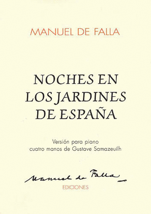 Book cover for Manuel De Falla: Noches En Los Jardines De Espana