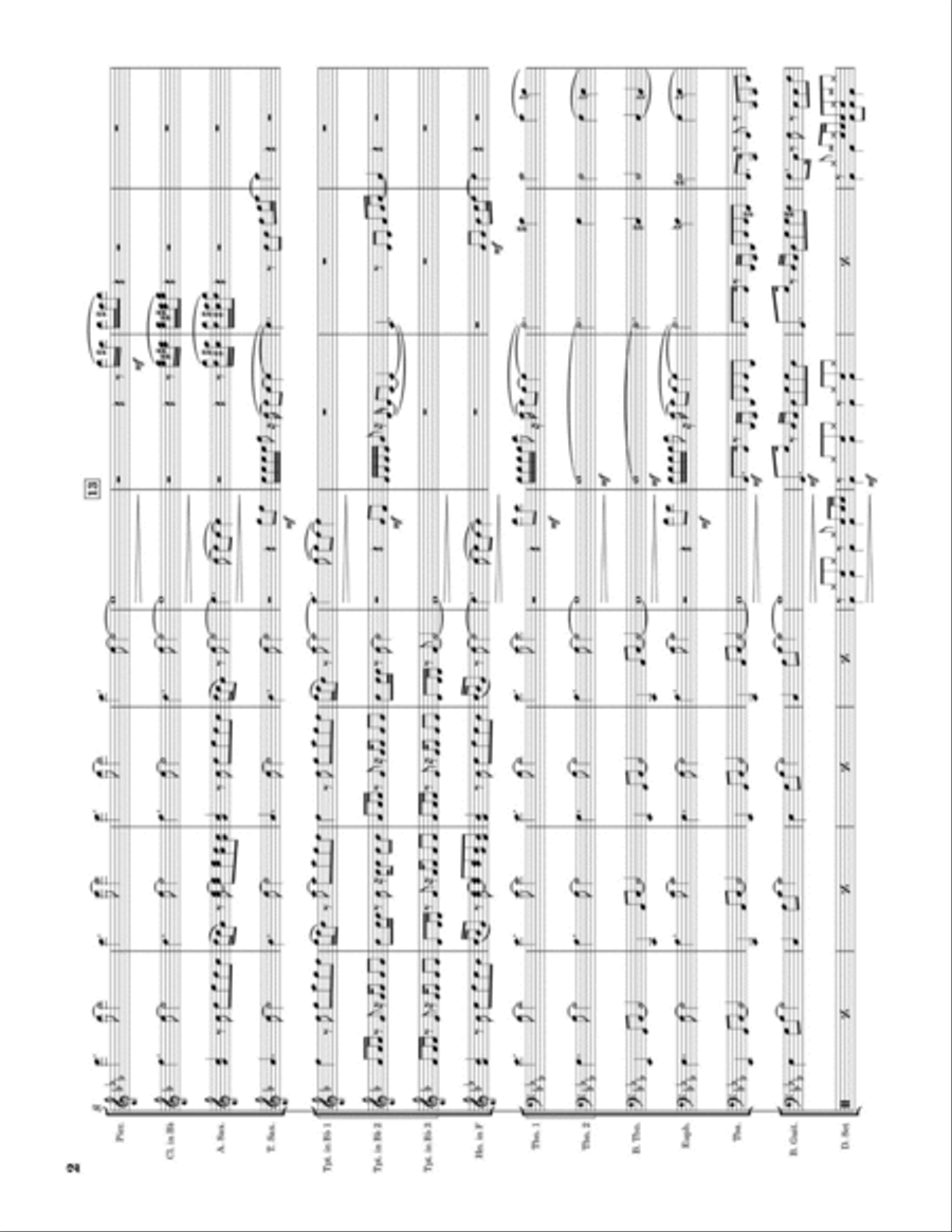 Murder On The Dancefloor Marching Band scores gallery preview page 2