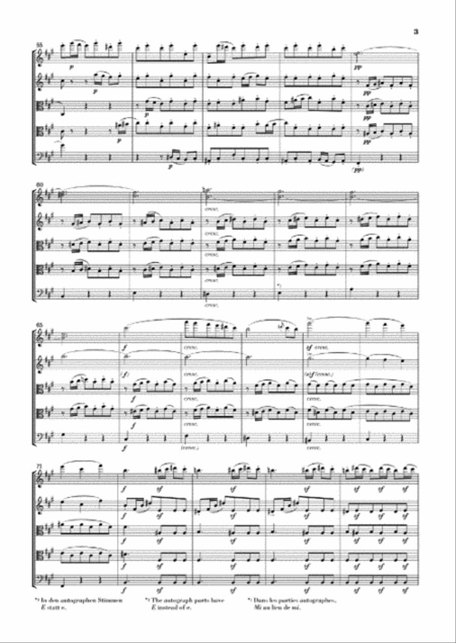 String Quintets, Op. 18 and 87 String Quintet scores gallery preview page 4