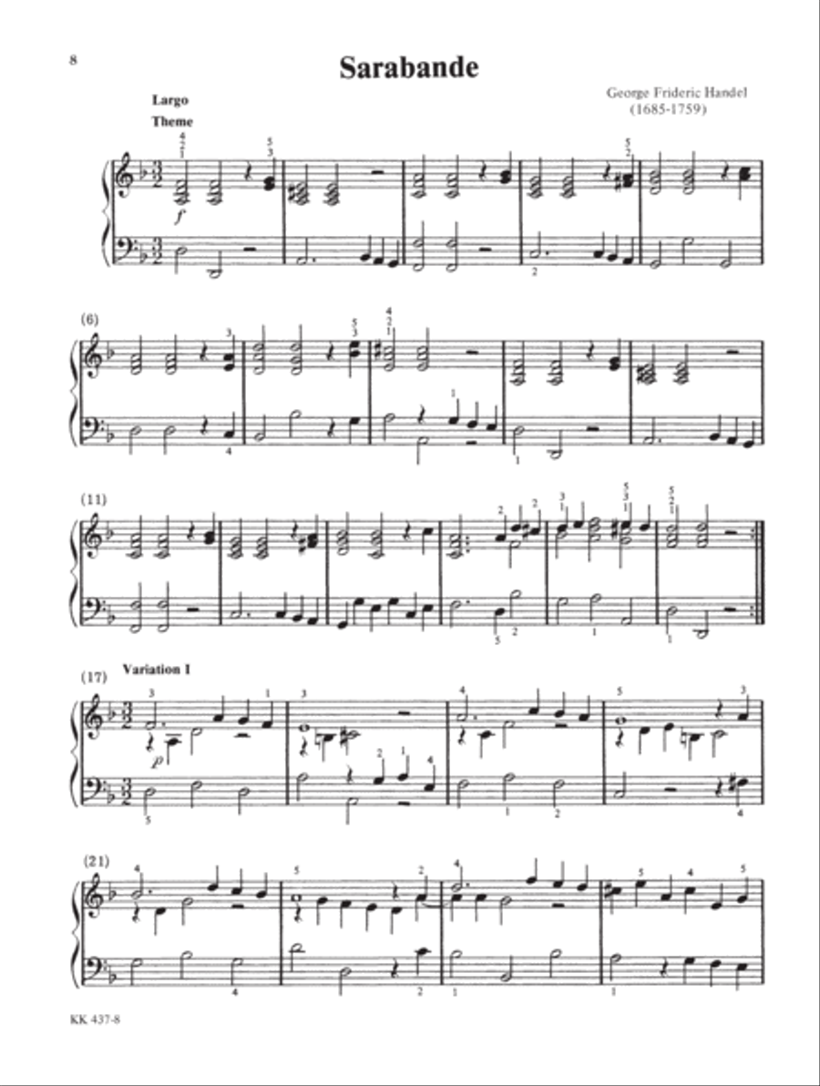 Easy Piano Classics Easy Piano scores gallery preview page 2