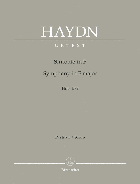 Symphony F major Hob. I:89
