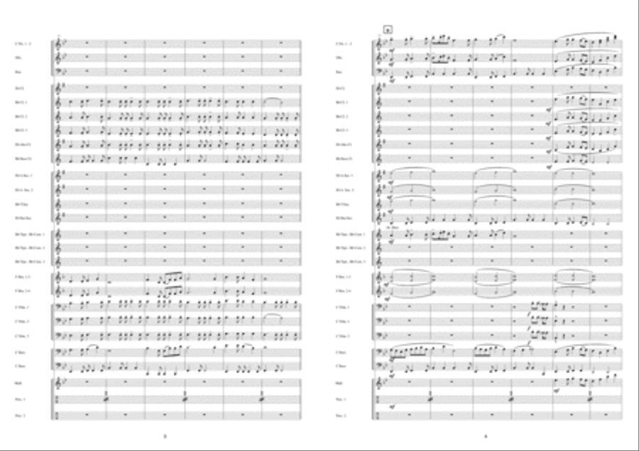 Peanuts ! Brass Band scores gallery preview page 3