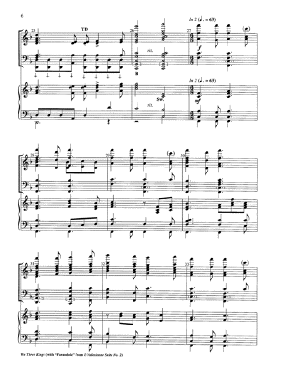 We Three Kings Orchestra scores gallery preview page 15