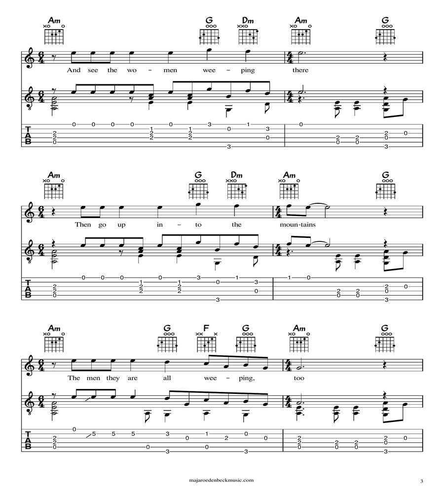 The Weeping Song