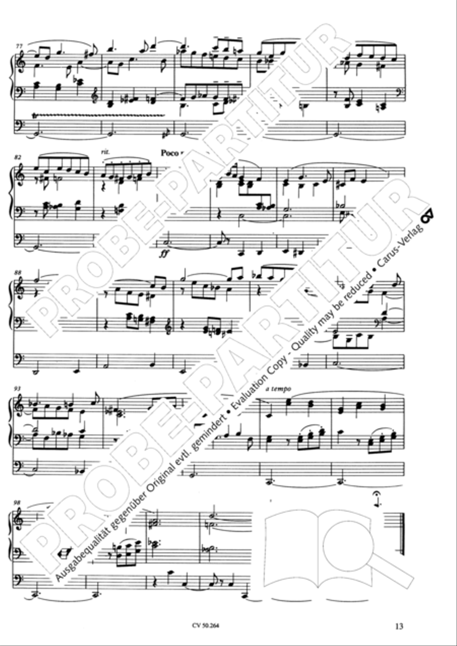 Free organ music for the Worship Service Organ Solo scores gallery preview page 14