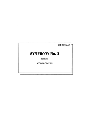 Symphony No. 3 for Band: Bassoon