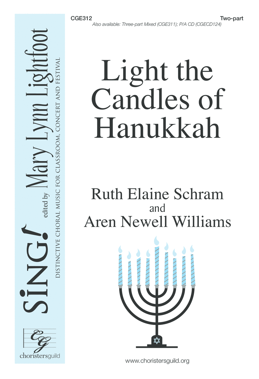 Light the Candles of Hanukkah - Two-part Choir scores gallery preview page 1