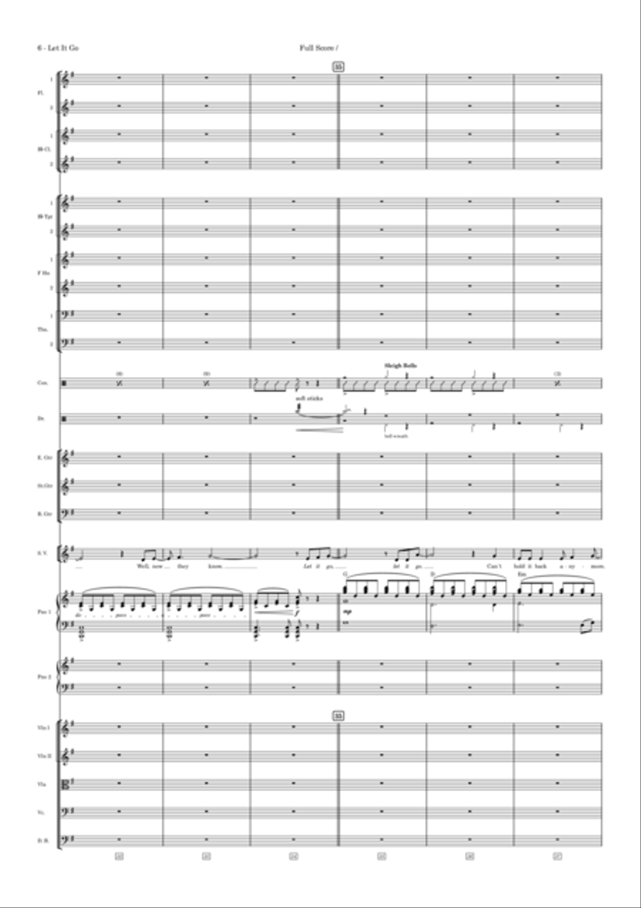 Let It Go Piccolo scores gallery preview page 6