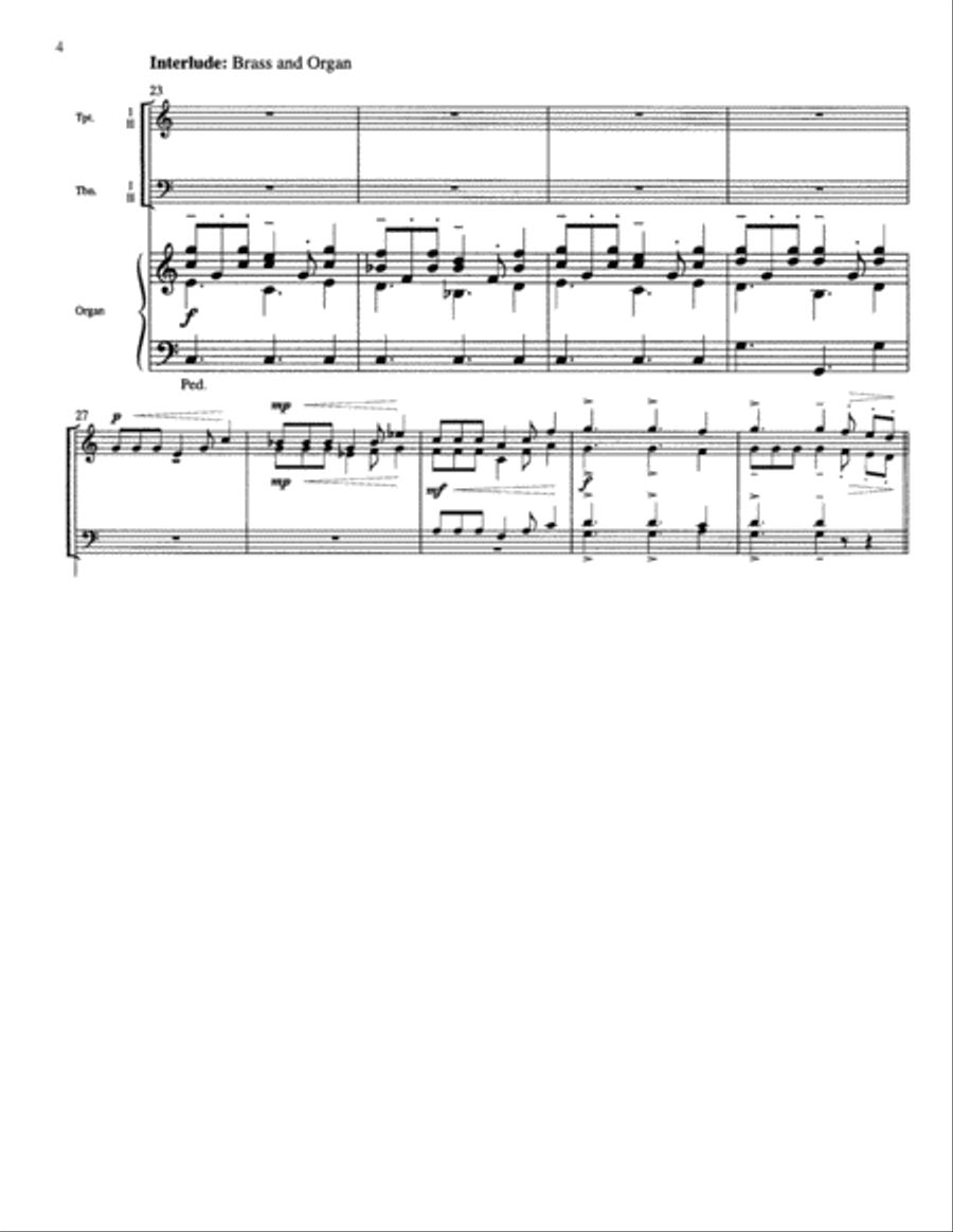 Let Us Talents and Tongues Employ Choir scores gallery preview page 5