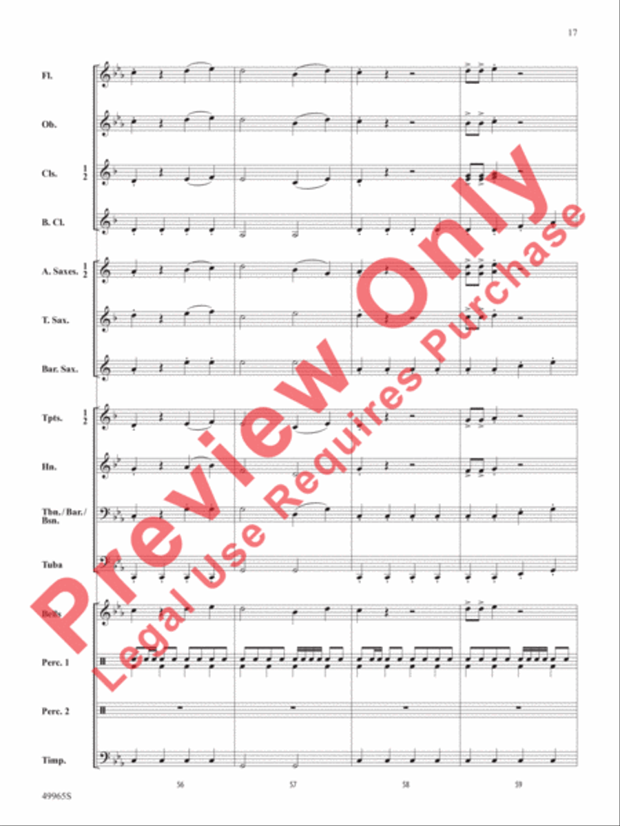 At Max Power! Concert Band scores gallery preview page 18