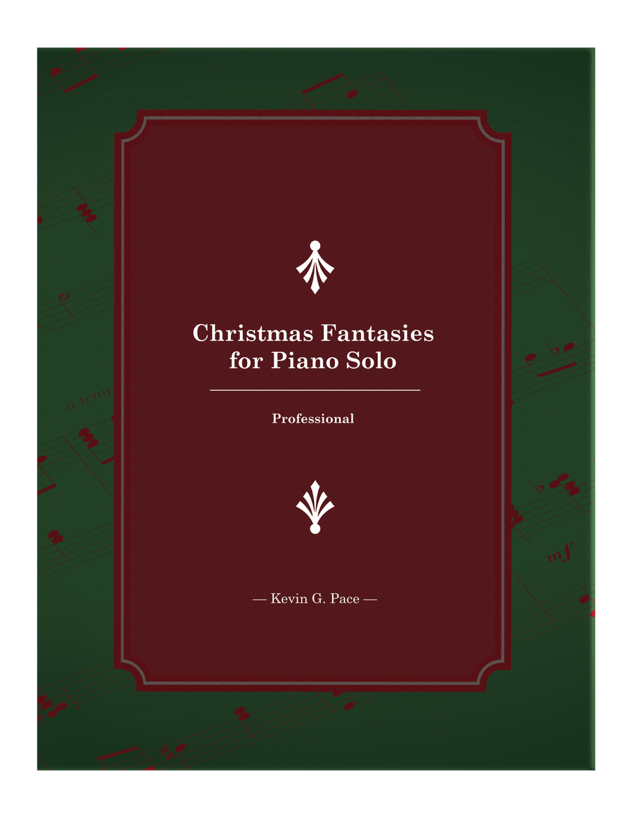 Christmas Fantasies for Piano Solo: Professional Piano Solo scores gallery preview page 1
