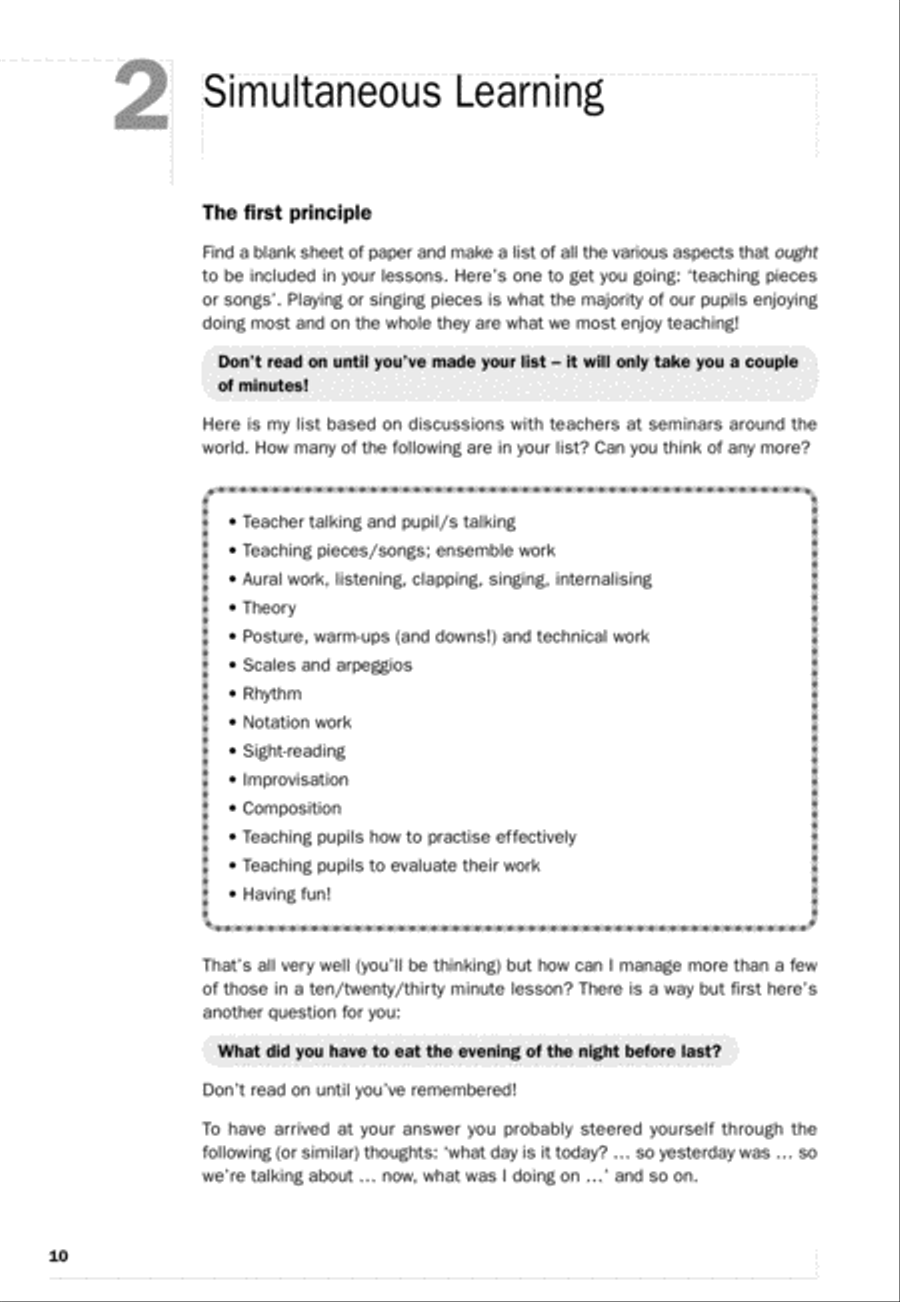 Improve Your Teaching! Vocal Score scores gallery preview page 3