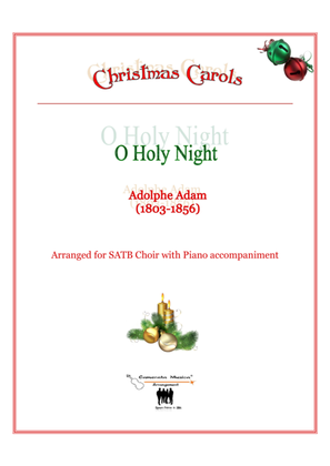 O Holy Night for SATB Choir and Piano
